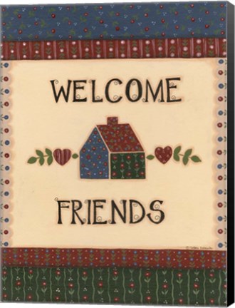 Framed American Home IV Print