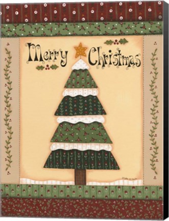 Framed Christmas Quilts IV Print