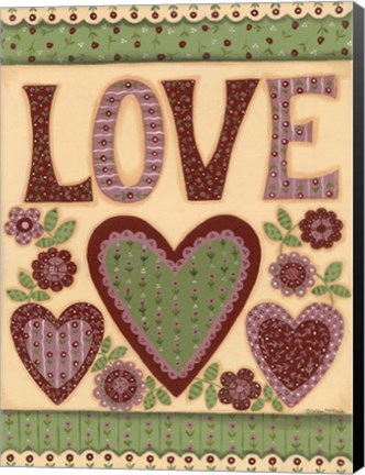 Framed Love I Print