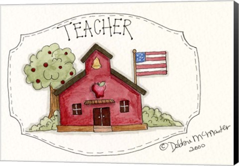 Framed Teacher/School Print