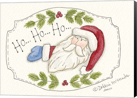 Framed Ho...Ho...Ho... Print