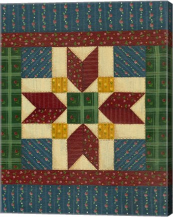 Framed Quilt Square 2 Print