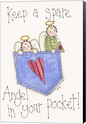 Framed Angel In Your Pocket 2 Print