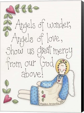 Framed Angels Of Wonder Print