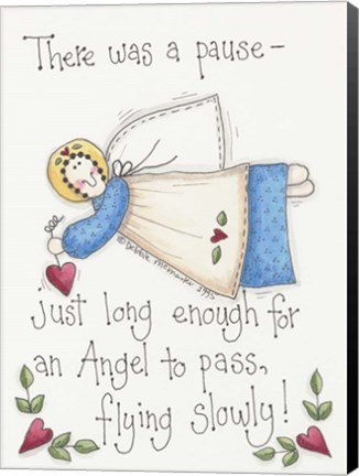 Framed Flying Slowly Print