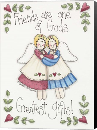Framed God Greatest Gifts Print
