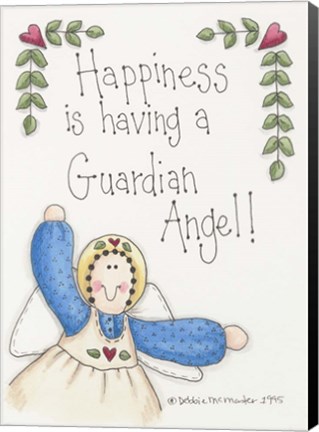 Framed Guardian Angel Print