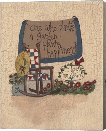 Framed Plant Happiness Print