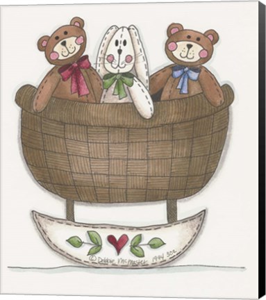 Framed Three&#39;s A Crowd Print