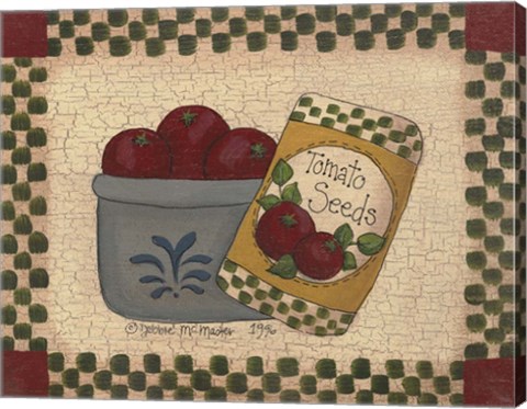 Framed Tomato Seeds Print