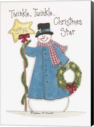 Framed Twinkle Twinkle Print