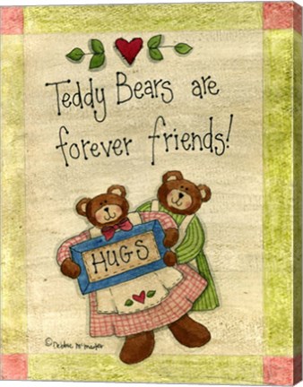 Framed Bear Hugs Print