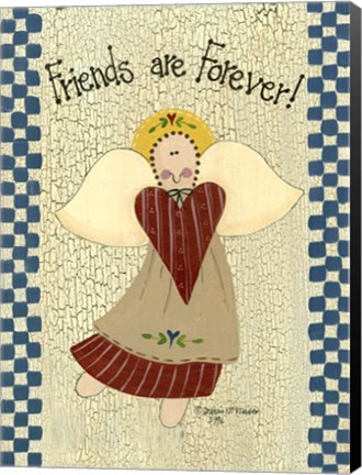 Framed Friends Are Forever Print