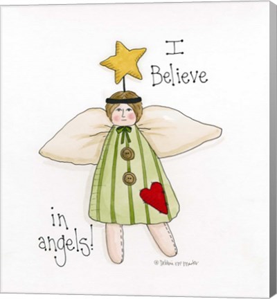 Framed I Believe Print