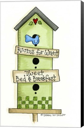 Framed Rooms For Wrent Print