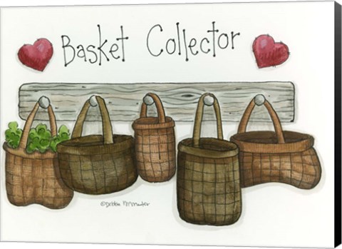 Framed Basket Collector Print