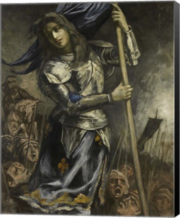 Framed Joan of Arc, 1930 Print