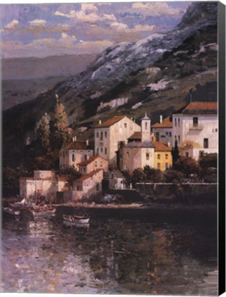 Framed Weekend in Spain Print