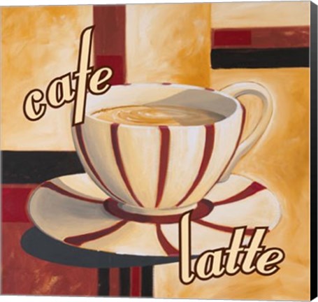 Framed Cafe Latte Print