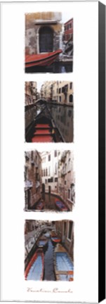 Framed Venetian Canals Print