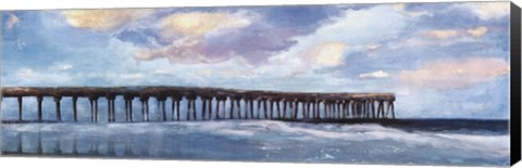 Framed Coastal Hush III Print