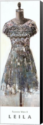 Framed Fashion Week II Print