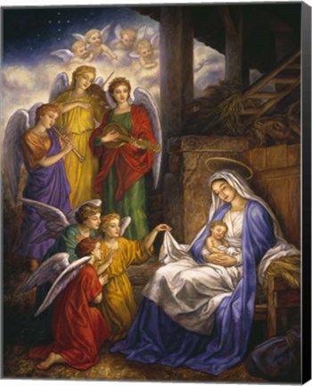 Framed Madonna Print