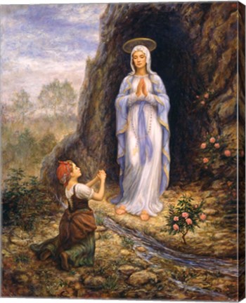 Framed Praying Print