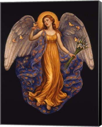 Framed Angel 9 Print