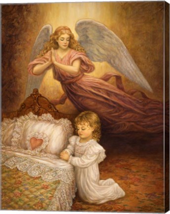 Framed Good Night Prayer Print