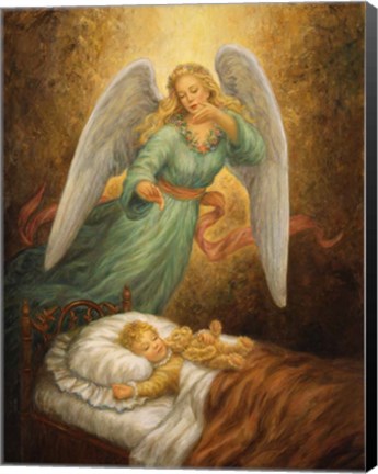 Framed Angel 12 Print