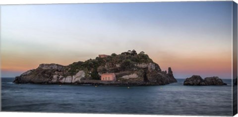 Framed Lachea Island Print