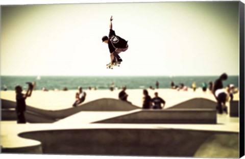 Framed Great Jump Print