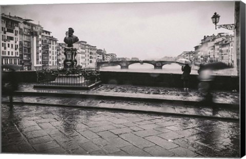 Framed It&#39;s Raining Print