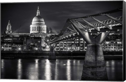 Framed Letters From London 1 Print