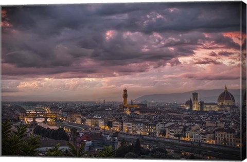 Framed After the storm Print