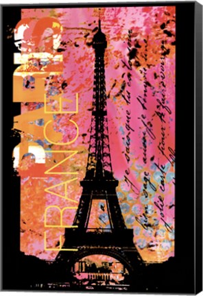 Framed Paris France Print