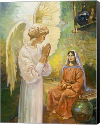 Framed Annunciation Print