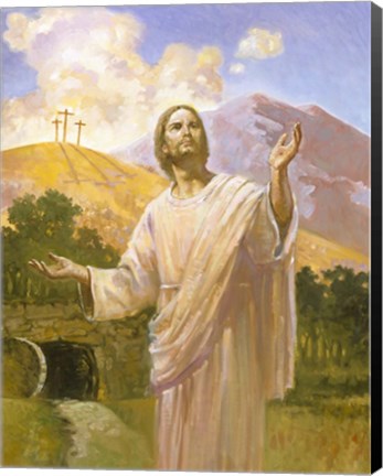 Framed Jesus Print