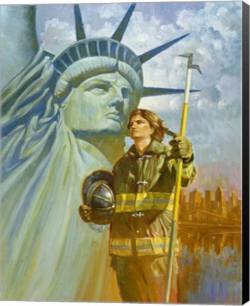 Framed Ladies Of Liberty Print