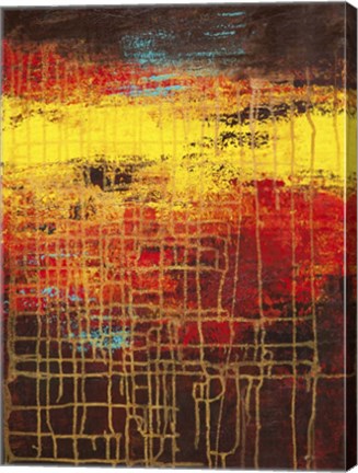 Framed Nimble Morning Canvas II Print