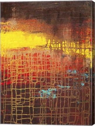 Framed Nimble Morning Canvas III Print