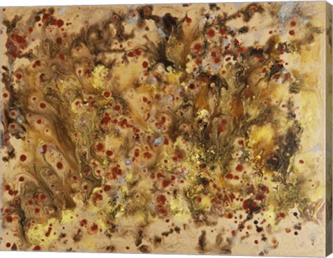 Framed Liquid Energy I Print