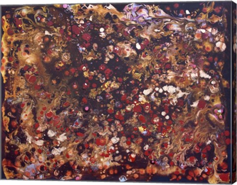 Framed Liquid Energy II Print