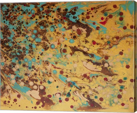 Framed Liquid Energy X Print