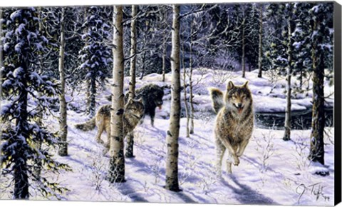 Framed Pursuit Print