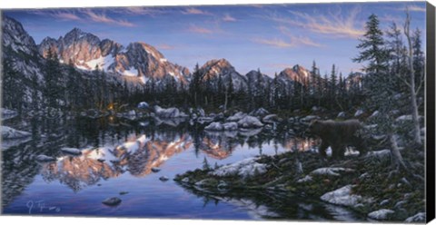 Framed Visitor 2 Print