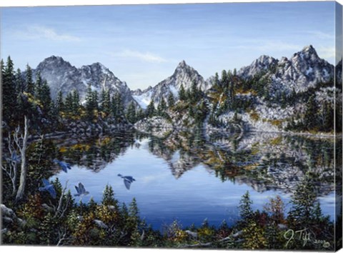 Framed Gem Lake Print