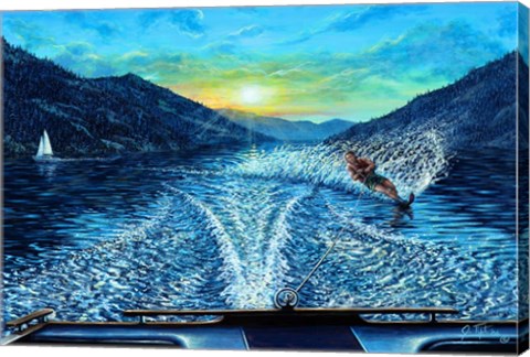 Framed L. Chelan Print