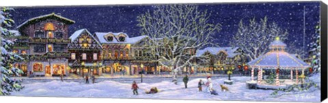 Framed Hometown Holiday Print
